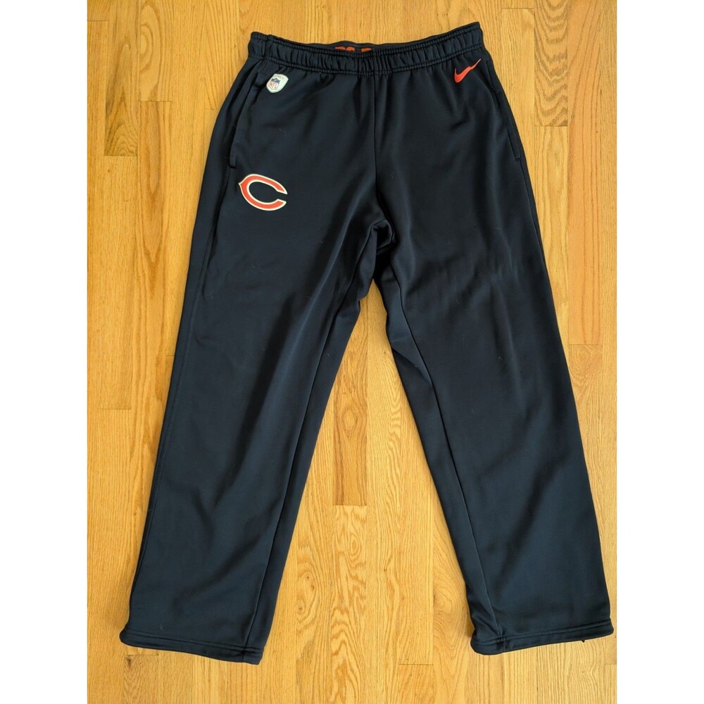 Chicago Bears Nike Sweatpants Medium NFL On Field Therma Fit Joggers